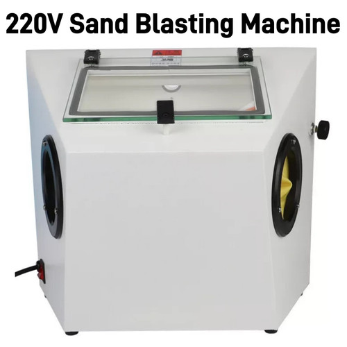 Portable sand blasting machine - sand,