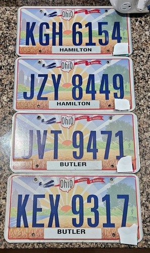 Sunrise ohio license plates - sunrise, in