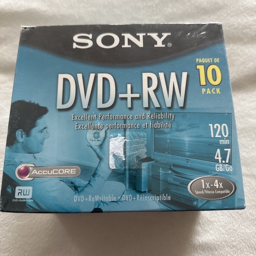 New sony dvd - new, 10