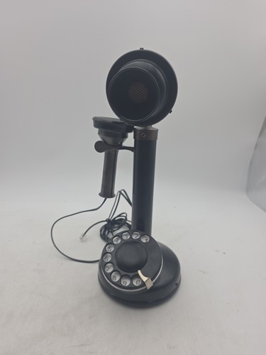Vintage telephone candlestick - telephone,