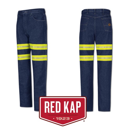 Red kap vis jeans enhanced - hi,