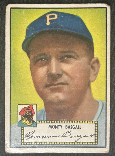1952 topps monty basgall - 1952,