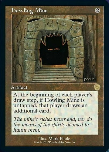 Mtg howling mine the - howling,