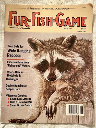 Vintage fur fish game june - vintage, fur-fish-game