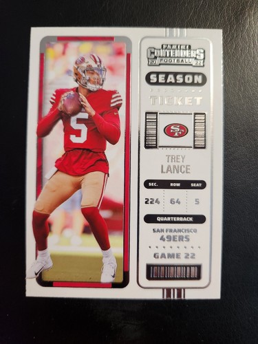 Trey lance 2022 panini - lance,