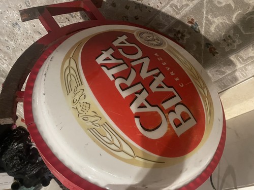 Vintage carta blanca - blanca, pub