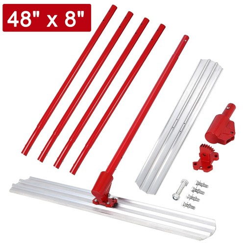 Bull float aluminum - 48"x8",