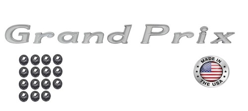 Quarter panel emblem letter - emblem,