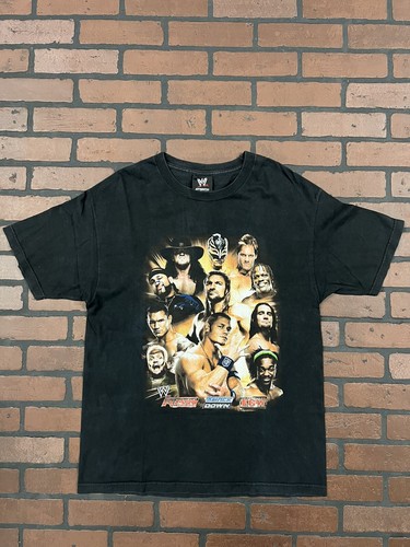 Vtg wwe raw shirt - raw, l