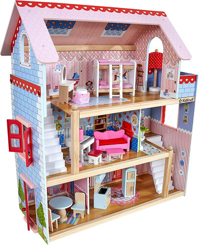 Chelsea doll cottage wooden - doll,