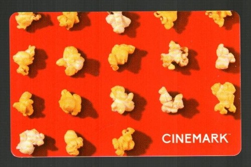 Cinemark rows popcorn - of, (