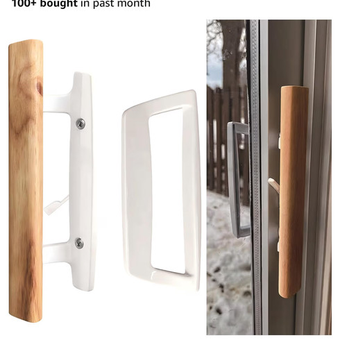 Sliding glass door handle - glass,