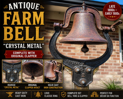 Antique crystal metal - “crystal, metal”