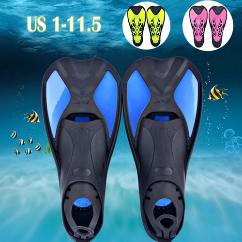 Swim flippers short snorkeling - short,