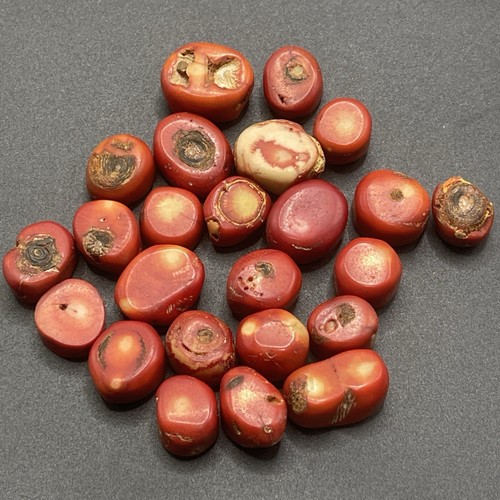 Lot beads antique old - lot,
