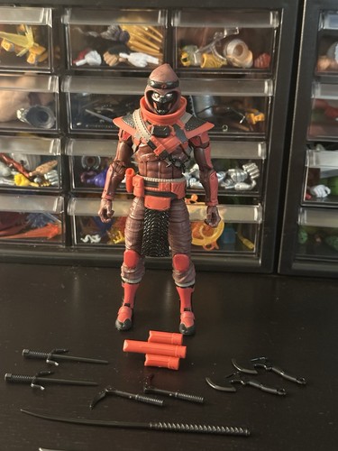 Joe classified red - red, ninja