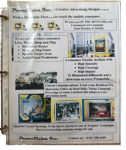 Promovision mobile billboard - promovision,