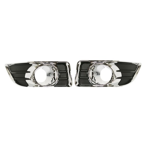 Fog light trim - light, set