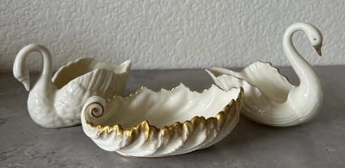 Vintage lenox swans trinket - 3-vintage,