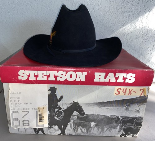 Vintage john stetson 4x - b,
