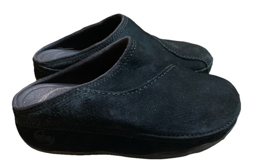 Fitflop shuv black suede - fitflop,