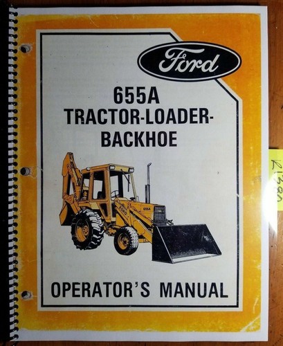 Ford 655a tractor loader - 655a,