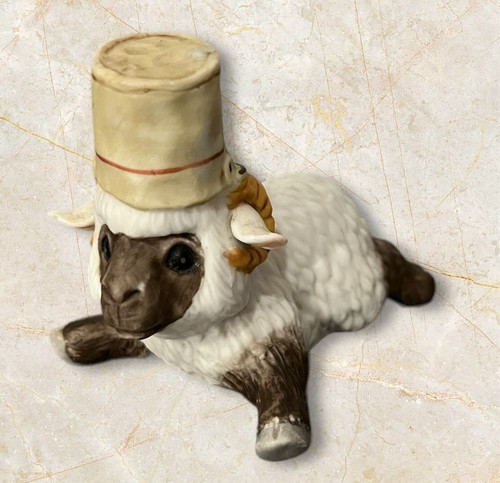 Enesco porcelain male sheep - enesco,