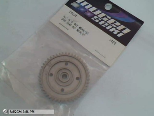 New spur gear 46t suit - new, mbx6/6t