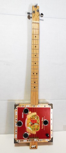 Cigar box guitar - 3, string