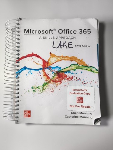 Microsoft office 365 skills - a,