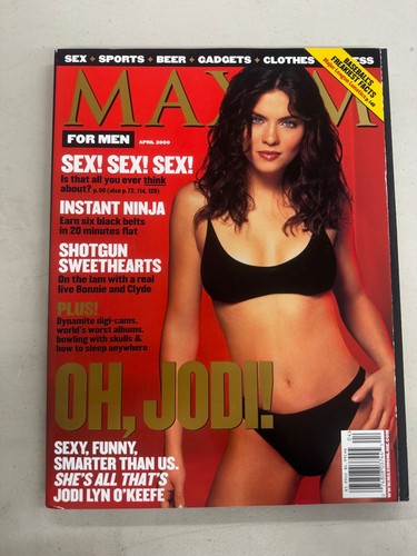 Maxim magazine april - magazine, 2000