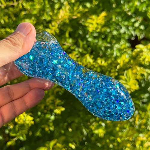 Luminous star glass pipe - star,