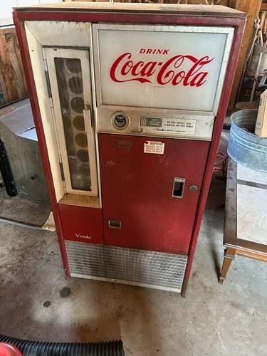 Old coca cola - old, machine