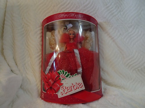 1988 happy holidays barbie - happy,