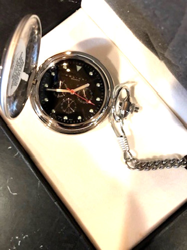 Colibri silver pocket watch - pocket,