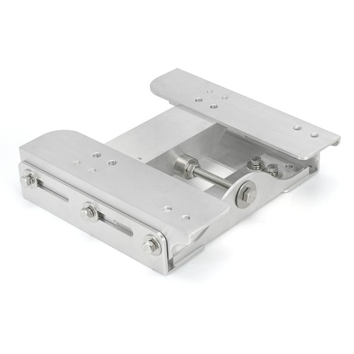 Silver aluminum adjustable - adjustable, 4''