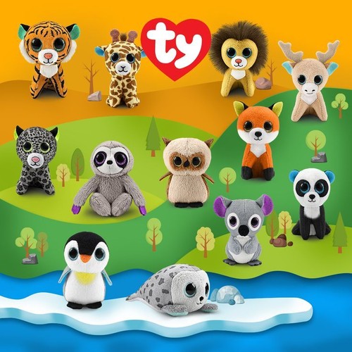 Assorted plush animal party - plush,
