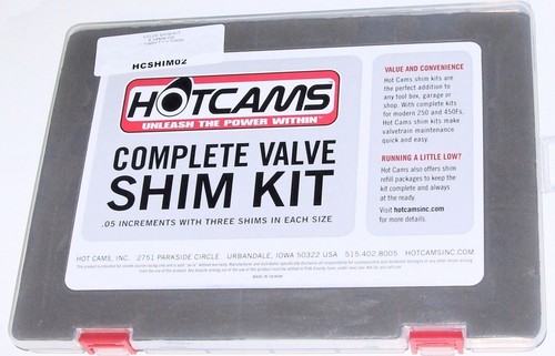 Hot cams cfr450 shim kit - shim,