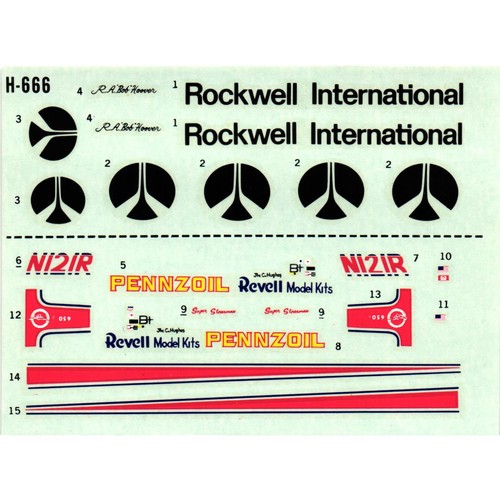 Revell pennzoil rockwell - revell,