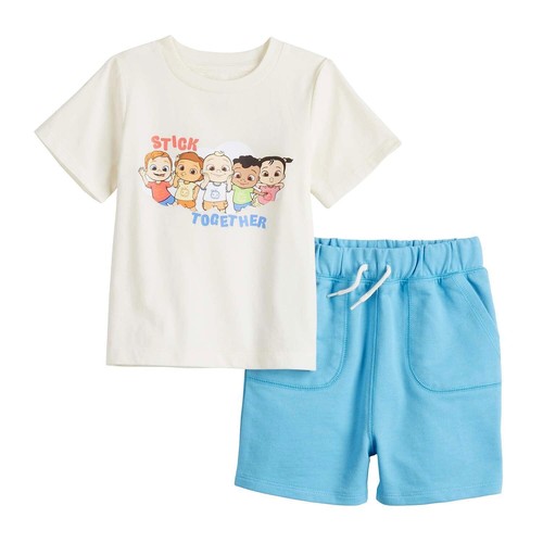 Cocomelon shirt shorts set - t,