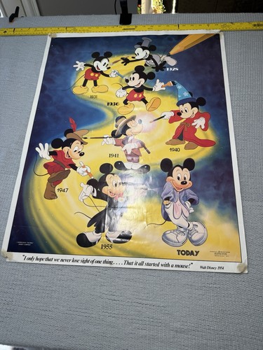 Vintage 1986 disney - disney, mickey