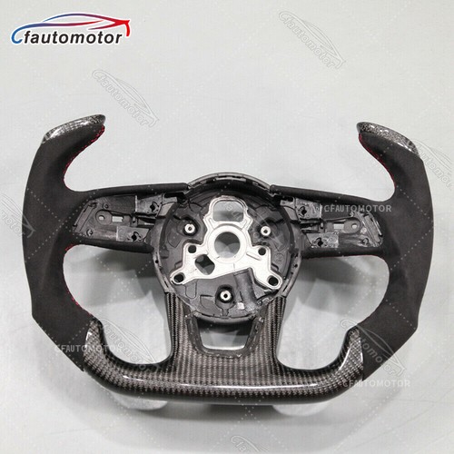 Carbon fiber yoke alcantara - carbon,