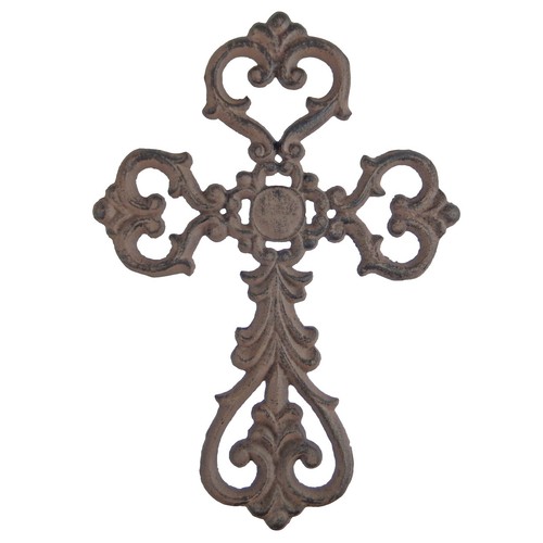 Cast iron ornate fleur - iron,