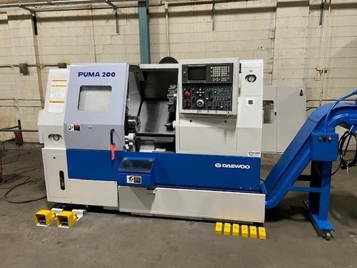 Daewoo puma 200 cnc lathe - daewoo,