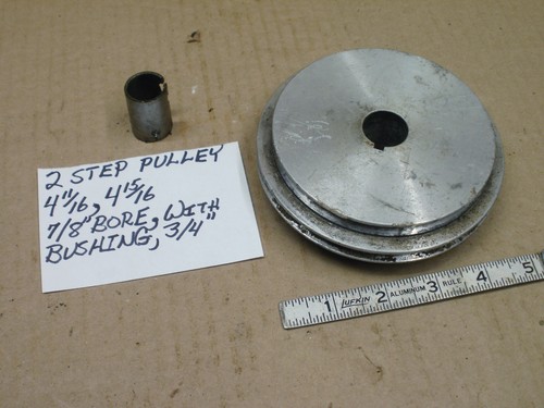 Step pulley groove 2l - step, or