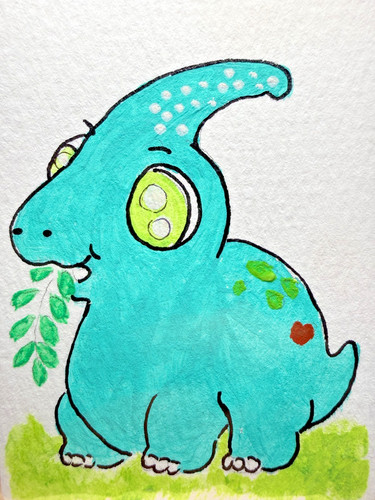 Aceo original acrylic painting - original,