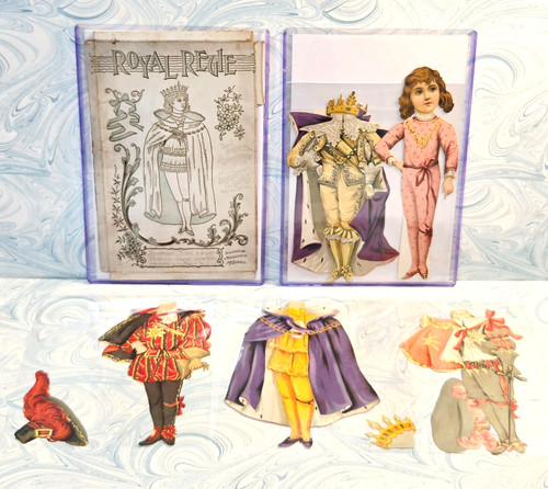 Antique paper dolls - antique,