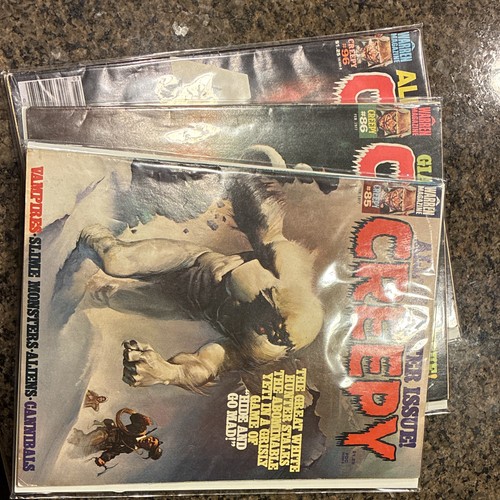 Creepy magazine lot 3 - magazine,