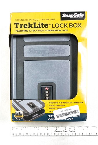 Snapsafe treklite lock box - treklite,