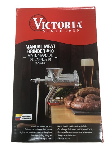 Victoria cast iron meat - #10,